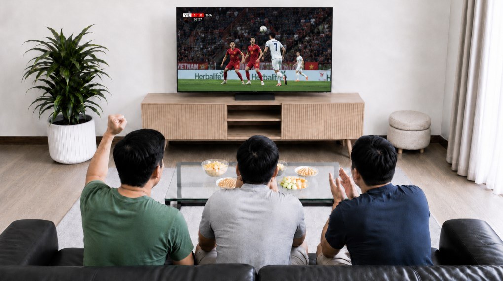 Smart Tivi OLED Samsung AI 4K 65 inch QA65S90F — QD-OLED viền siêu mỏng