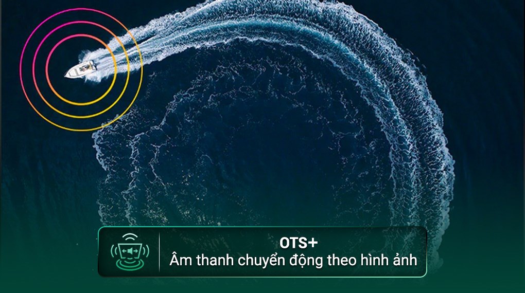 Thiết kế viền mỏng và chân đế của Samsung QA65S95CA