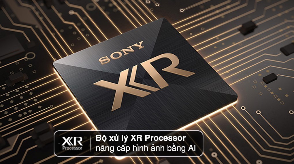 Sony K-65XR80M2 - hình 3 Thiết kế viền nhôm và chân đế của Sony K-65XR80M2