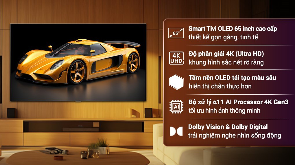 LG OLED65G6PSA — OLED evo Gallery Đầu Bảng 65 Inch