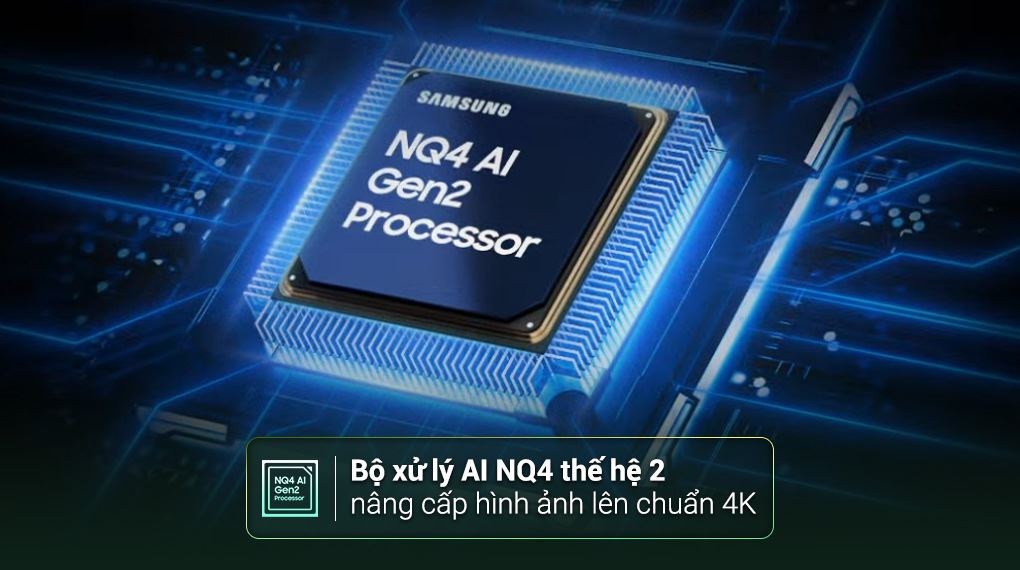 Samsung QA55QN80F - hình 2 Tivi Samsung QA55QN80F hiển thị hình ảnh Neo QLED Quantum Matrix tương phản cao