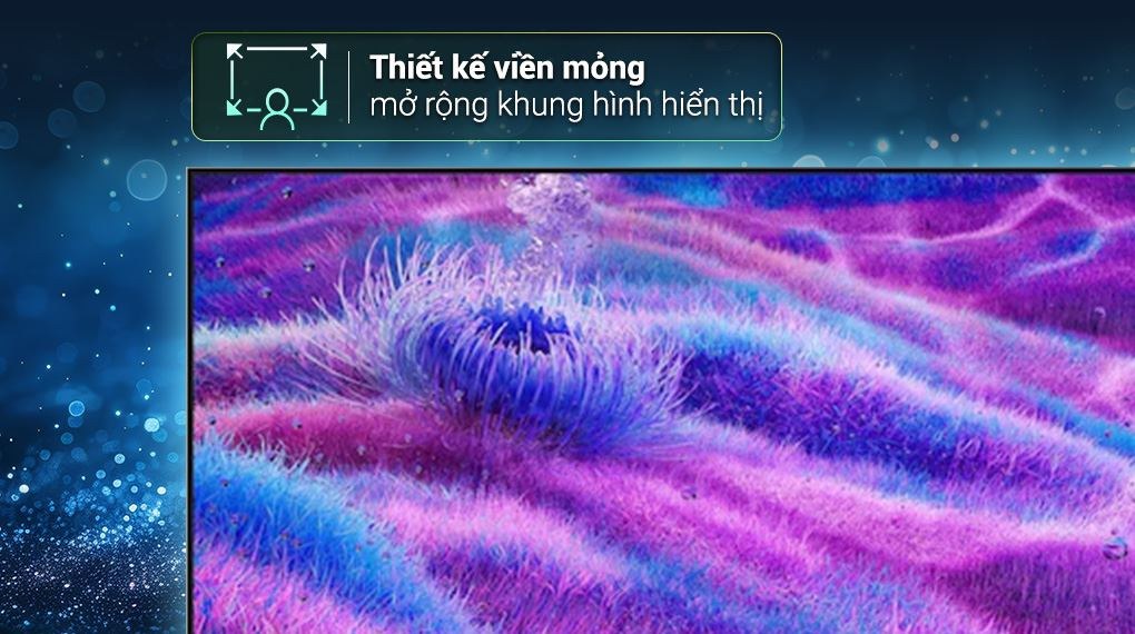 Samsung QA55QN80F - hình 3 Thiết kế mỏng và cổng kết nối HDMI của tivi Samsung QA55QN80F