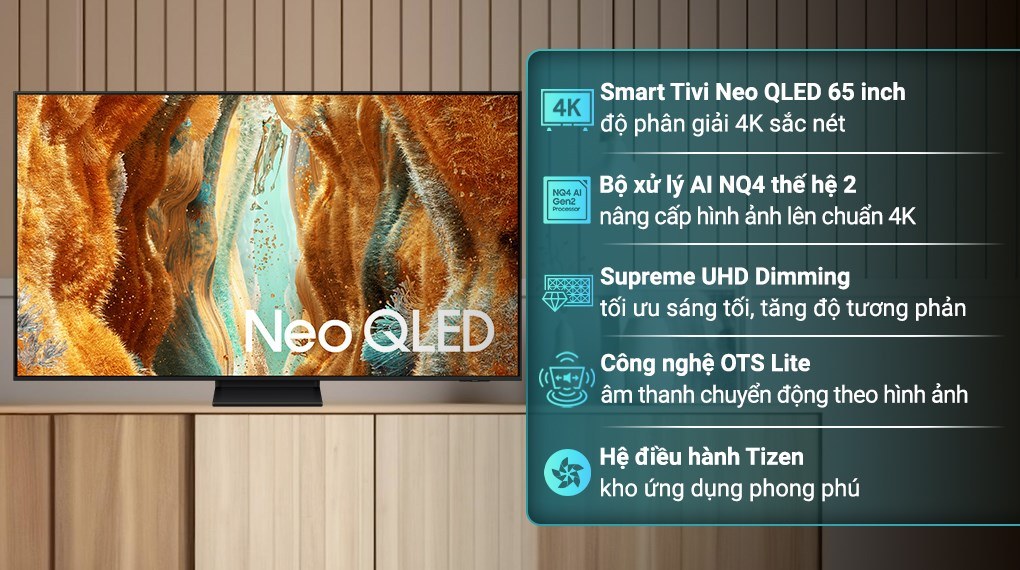 Samsung QA65QN70F: Neo QLED Mini LED 65 Inch ~19 Triệu