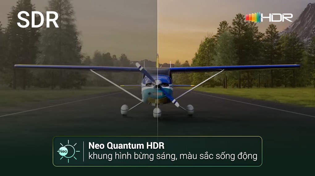 Giao diện Tizen và cổng HDMI trên Samsung QA65QN80F
