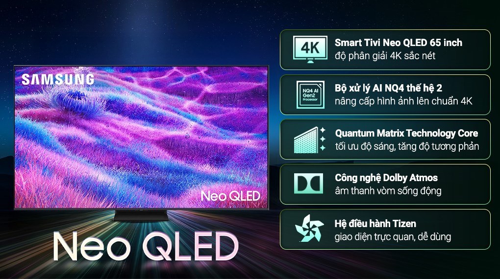 Samsung QA65QN80F vs QN70HA: Mua Neo QLED Nào?