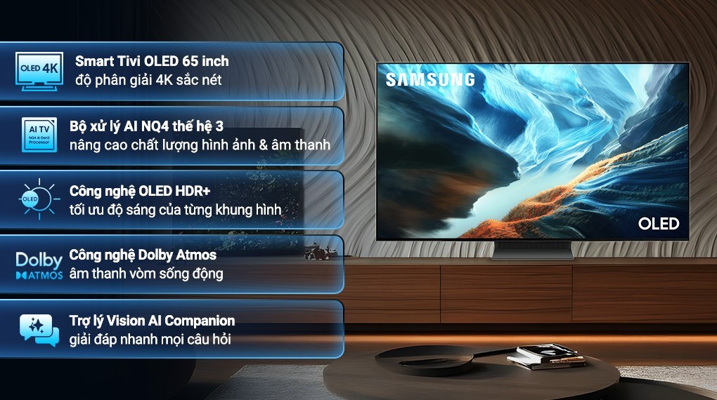Samsung QA65S90HA Có Đáng Mua? QD-OLED 65 Inch 165Hz