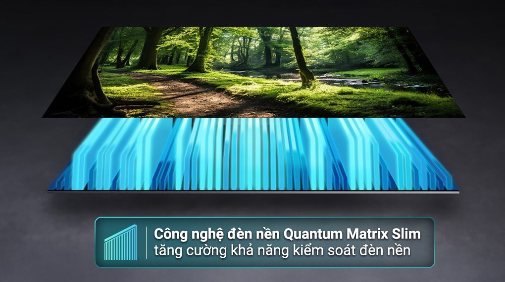Thiết kế viền mỏng và 3 cổng HDMI 4K@144Hz của Samsung UA65M8XHA