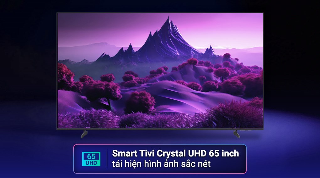 Samsung UA65U8550F - hình 2 Tivi Samsung UA65U8550F hiển thị hình ảnh 4K Crystal UHD sắc nét