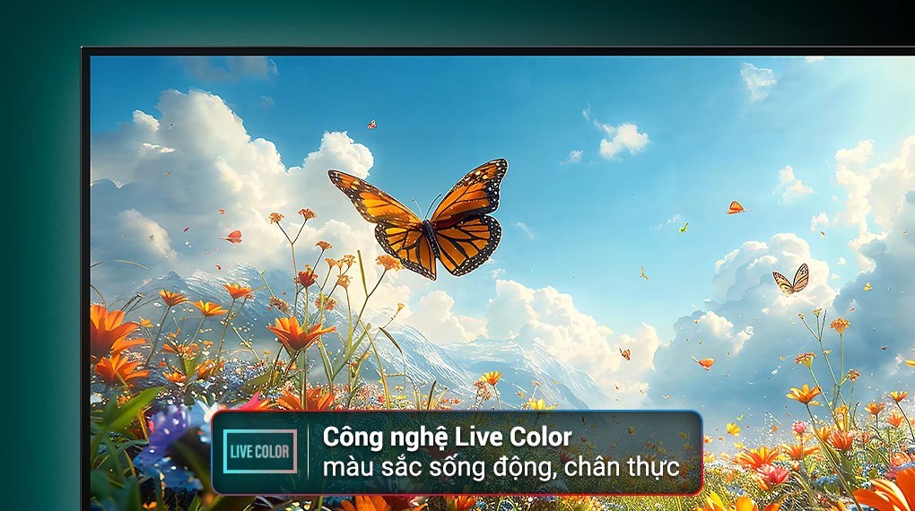 Thiết kế viền mỏng Flush Surface và chân đế của Sony K-65S25VM2
