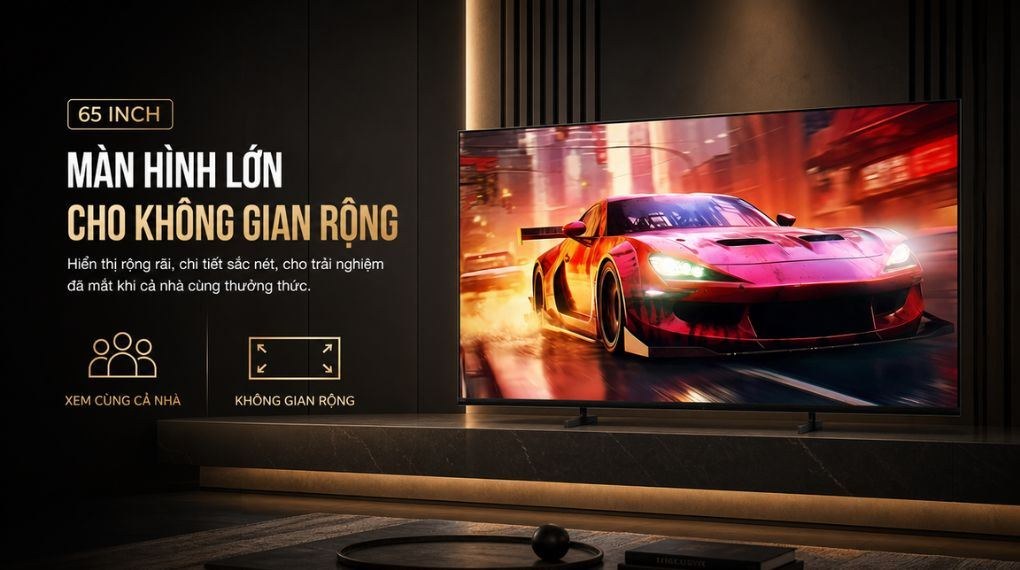 Sony K-65XR33VM2 - hình 2 Sony K-65XR33VM2 hiển thị nội dung HDR Dolby Vision với chip XR