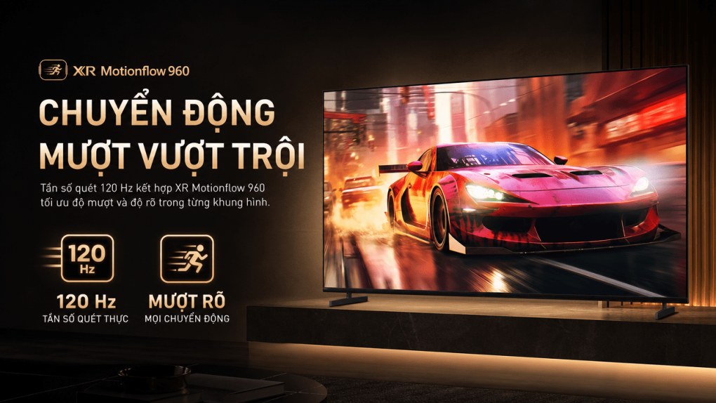 Sony K-65XR33VM2 - hình 4 Giao diện Google TV và cổng HDMI 2.1 trên Sony K-65XR33VM2