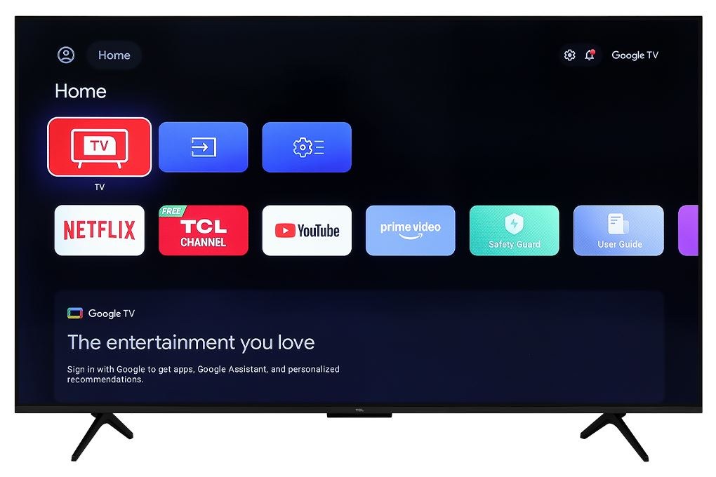 Tivi TCL 55C6KS hiển thị hình ảnh QD-Mini LED tương phản cao, màu rực