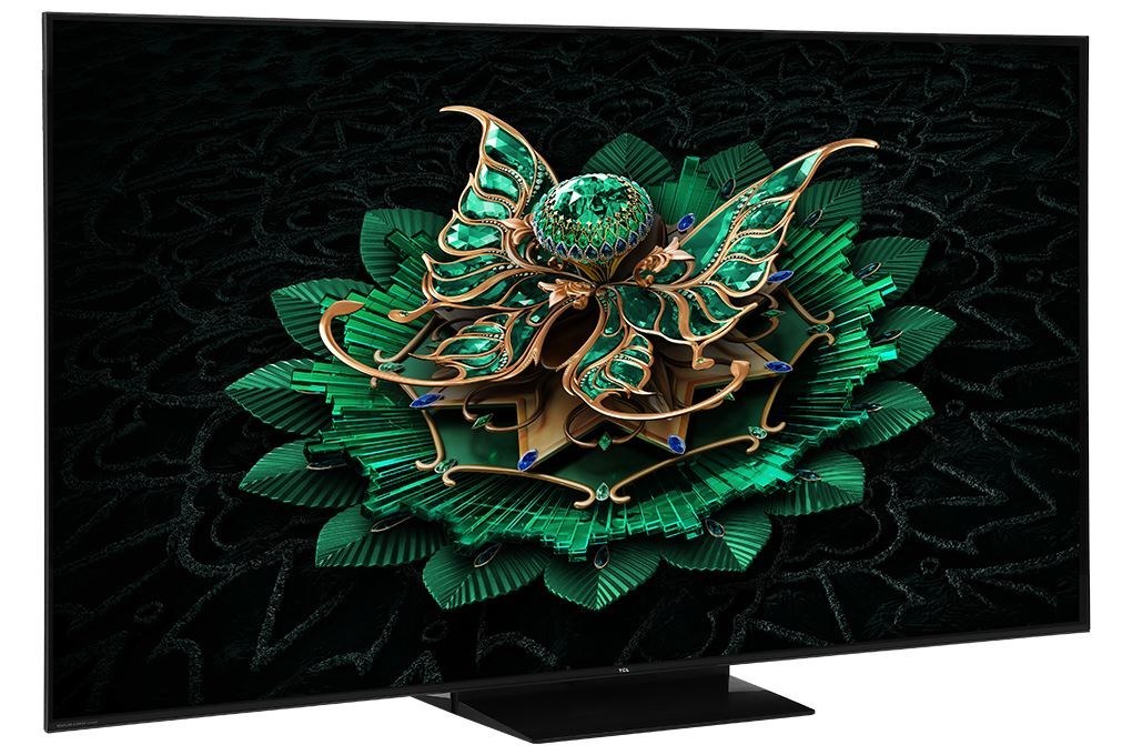 Thiết kế viền mỏng và chân đế của TCL 65C69B