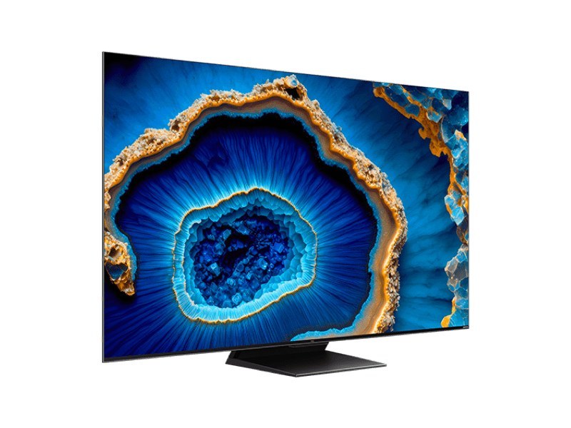 TCL 65P7L - hình 3 Thiết kế mỏng nhẹ và chân đế của TCL 65P7L QLED